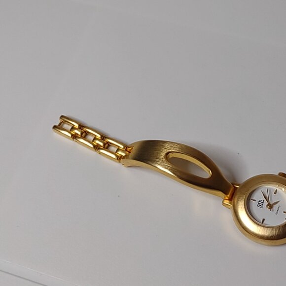 7 Inch Gold Tone PH Watch With White Dial - Picture 11 of 12